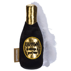 Abbildung Beeztees Katzenspielzeug Champagnerflasche schwarz