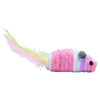Beeztees Katzenspielzeug Chenille Maus Mosey pink Abbildung 4