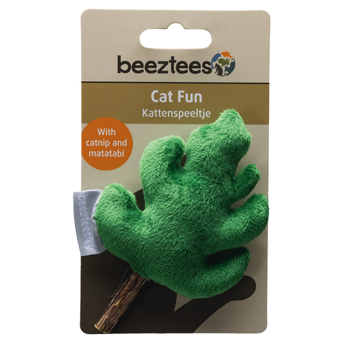 weitere Abbildung Beeztees Katzenspielzeug Dschungel Matatabiblatt grn