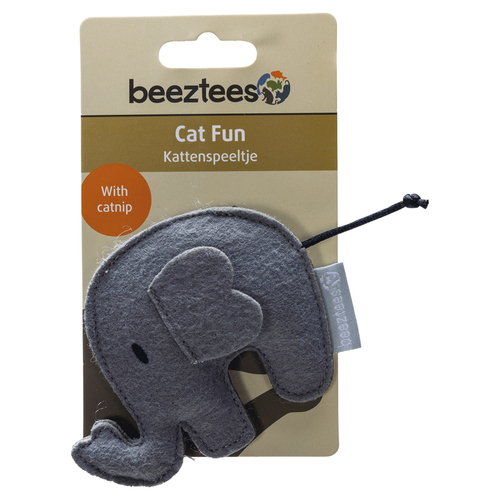 weitere Abbildung Beeztees Katzenspielzeug Dschungel Noddi grau