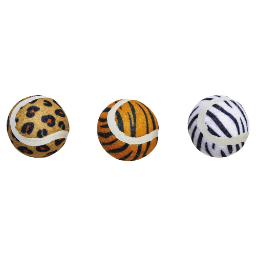 Beeztees Katzenspielzeug Dschungel Tennisbälle