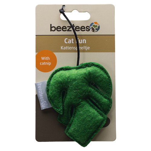 weitere Abbildung Beeztees Katzenspielzeug Dschungelblatt grn
