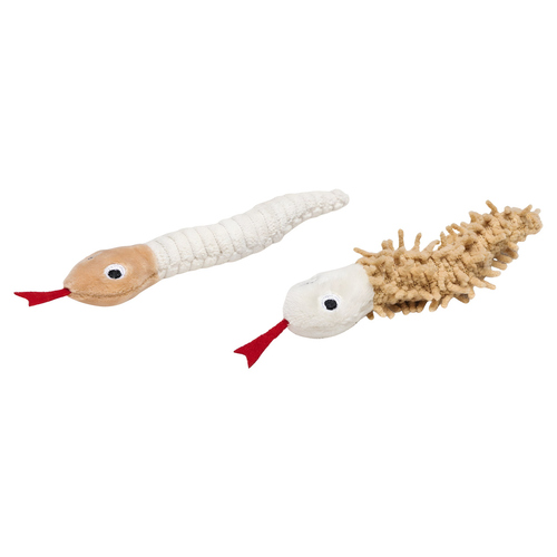Beeztees Eco Katzenspielzeug Schlange Boa 2er-Set, nachhaltig, 8x7cm |  eBay.de