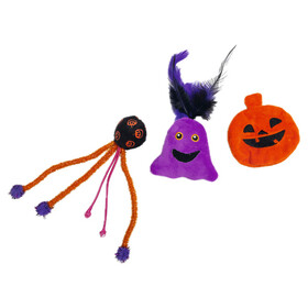 Abbildung Beeztees Katzenspielzeug Halloween Buuh