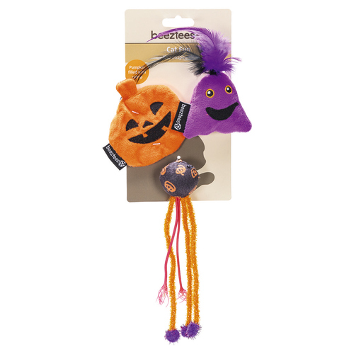 weitere Abbildung Beeztees Katzenspielzeug Halloween Buuh