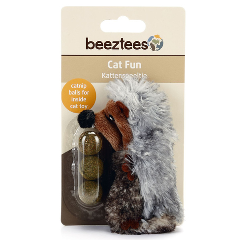 weitere Abbildung Beeztees Katzenspielzeug Hedgehog inkl. Katzenminze-Blle