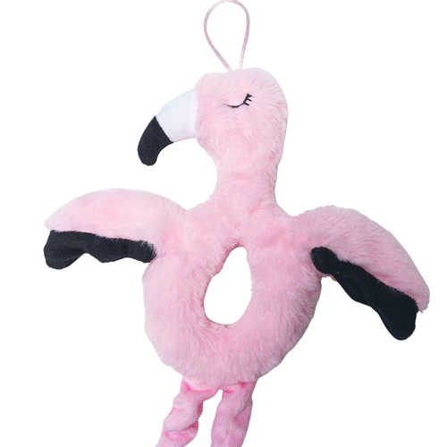 weitere Abbildung Beeztees Katzenspielzeug Kitten Poly Flamingo Cara rosa