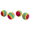 Beeztees Katzenspielzeug Luxus Softball - 4 Stück Abbildung 1