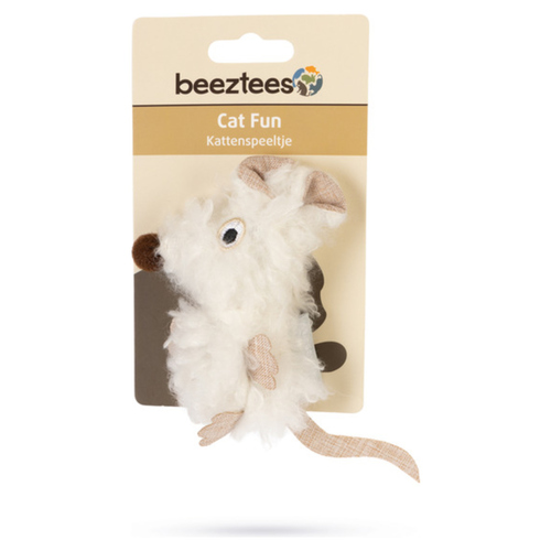 weitere Abbildung Beeztees Katzenspielzeug Maus Holly wei