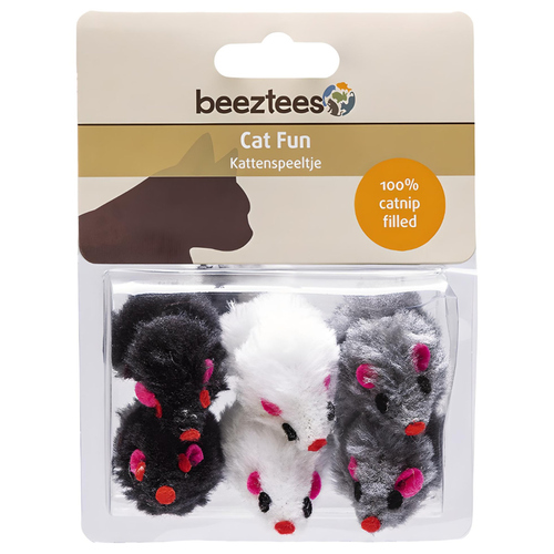weitere Abbildung Beeztees Katzenspielzeug Plschmaus - 6 Stck