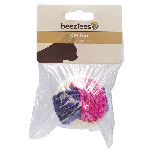 weitere Abbildung Beeztees Katzenspielzeug Sisal Ball geknotet