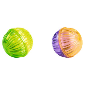 Abbildung Beeztees Katzenspielzeug Spielball mit Perlen - 2 Stck