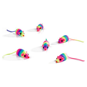 Abbildung Beeztees Katzenspielzeug Spielmaus Rainbow