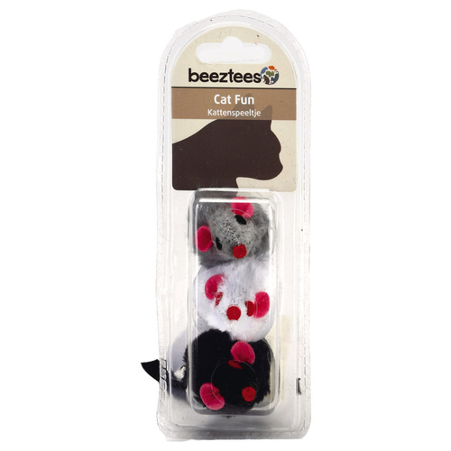 weitere Abbildung Beeztees Katzenspielzeug Spielmaus XL - 3 Stck