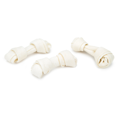 Beeztees Kauknoten weiß, Maße: 26 cm / Gewicht: 160 - 170 g