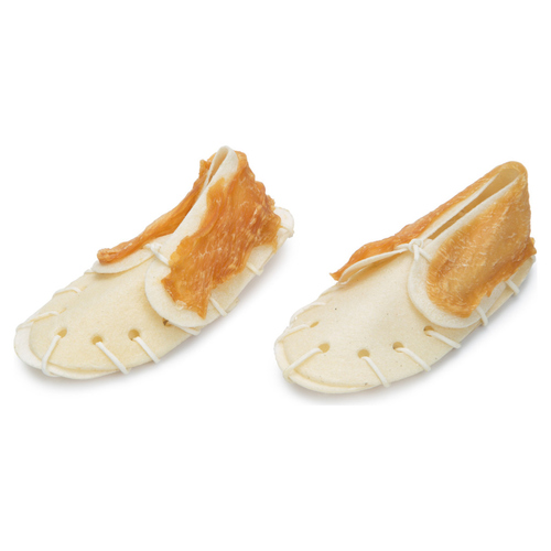 Beeztees Kauschuhe mit Huhn - 4 Stück