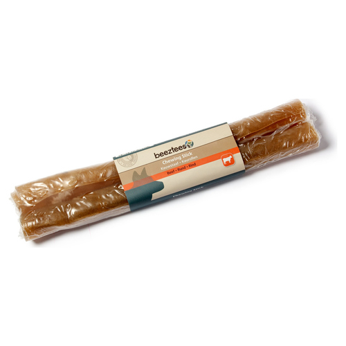 Beeztees Kaustick Rinderhaut - 6 x 2 Stück / Sparpaket