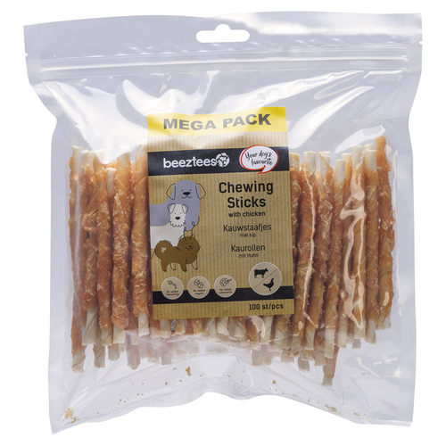 weitere Abbildung Beeztees Kausticks mit Huhn - 100 Stck