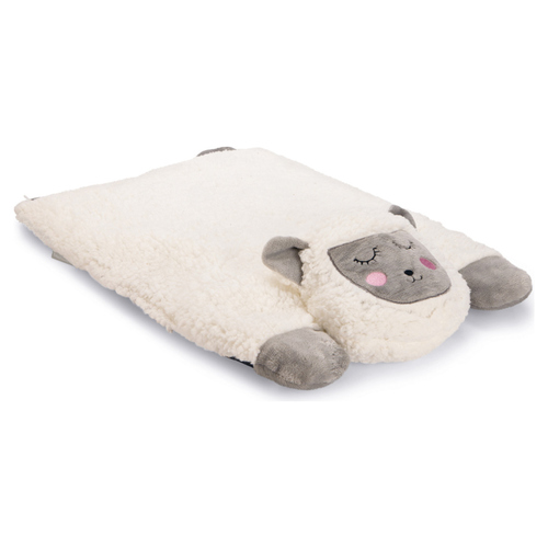 Beeztees Kitten Katzenkissen Lama Casto weiß