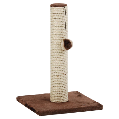 Beeztees Kratzbaum Gina Mini Braun Katzen Plsch Sisal Ball 30x30x45 cm |  eBay.de
