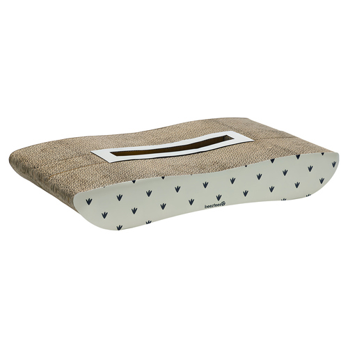 Beeztees Kratzbrett Poezel aus Karton beige