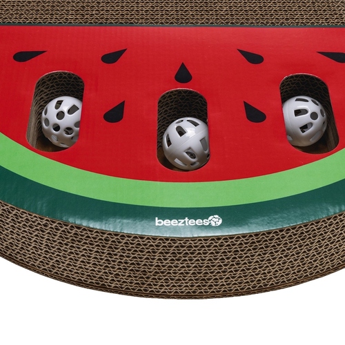 weitere Abbildung Beeztees Kratzspielzeug Melone aus Karton