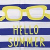 Beeztees Kühlmatte Hello Summer blau/weiß Abbildung 3
