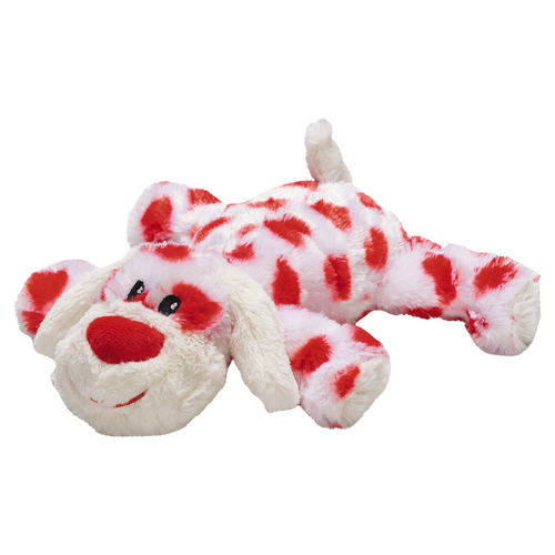 Beeztees Kuschelspielzeug Suki weiß/rot für Hunde