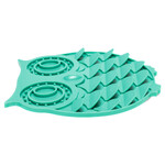 Leckmatte Eule aus Silikon grün, Abbildung 25