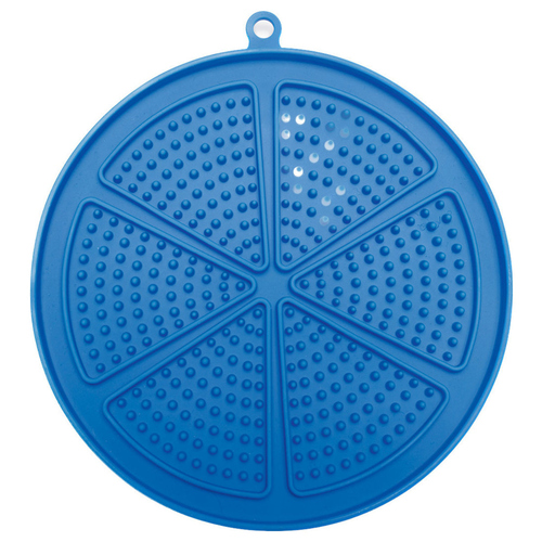 weitere Abbildung Beeztees Leckmatte Pizza aus Silikon blau