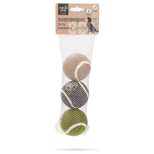 weitere Abbildung Beeztees Minus One Hundespielzeug Tennisball 3er Set