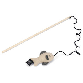 Abbildung Beeztees Minus One Katzenangel Zorba braun-beige