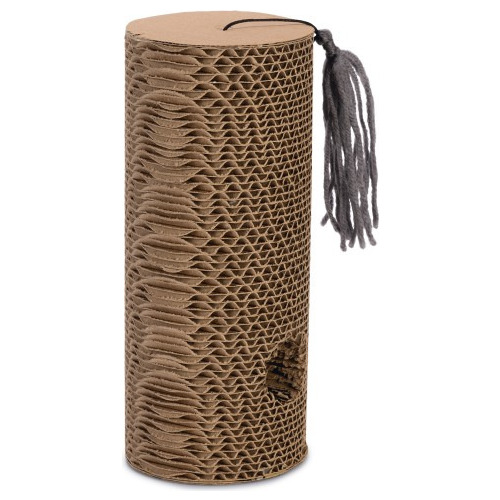 Beeztees Minus One Kratzzylinder beige-braun