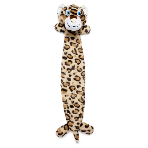 Beeztees Plüschspielzeug Safari Leopard braun