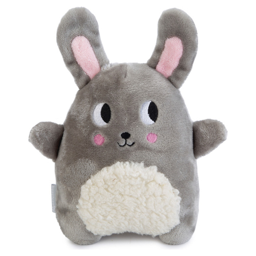 Beeztees Puppy Cuddle Toys und Herzschlag Simulator Snoet grau-weiß