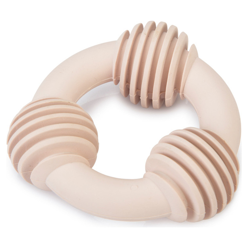 Beeztees Puppy Gummispielzeug Dental Ring pink