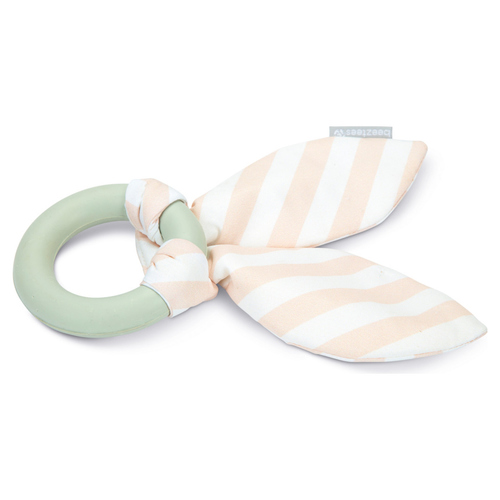 Beeztees Puppy Gummispielzeug Kau Ring Tjuwa grau