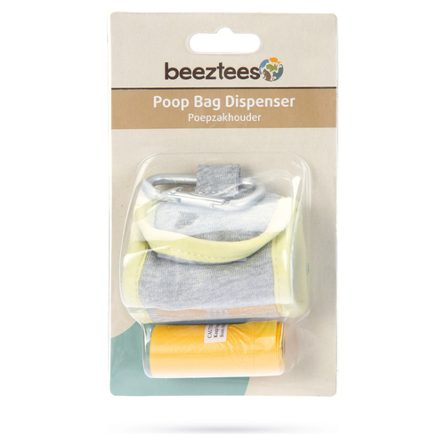 weitere Abbildung Beeztees Puppy Kotttenspender mit Tasche gelb
