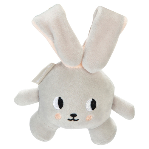 Beeztees Puppy Kuschelspielzeug Canina grau