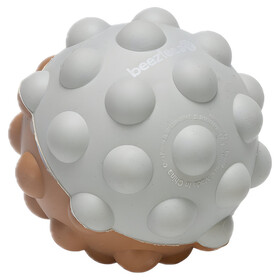 Abbildung Beeztees Puppy Spielball Denise terrakotta/grau aus Gummi