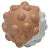 Beeztees Puppy Spielball Denise terrakotta/grau aus Gummi Abbildung 2