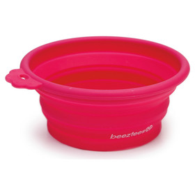 Abbildung Beeztees Reisenapf Silikon pink
