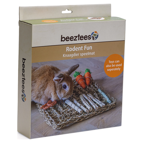 weitere Abbildung Beeztees Spielmatte natur fr Nager