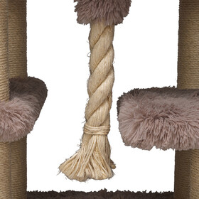 Abbildung Beeztees Spielseil natur fr Kratzbaum Duco taupe