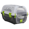 Beeztees Transportbox Rhino grau/grün für Katzen Abbildung 1