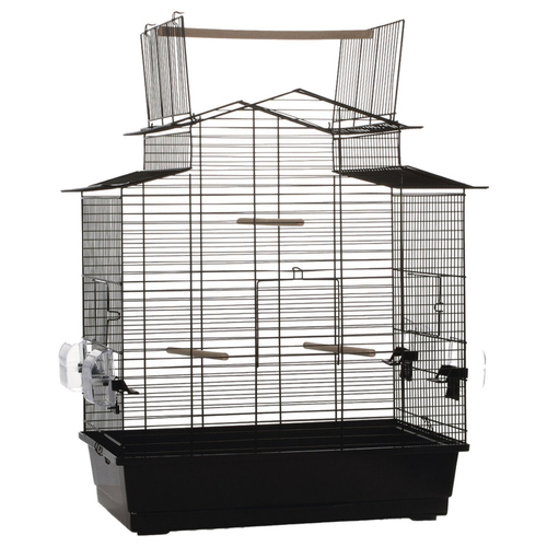 Beeztees Vogelkäfig Big Iza 3 Open schwarz