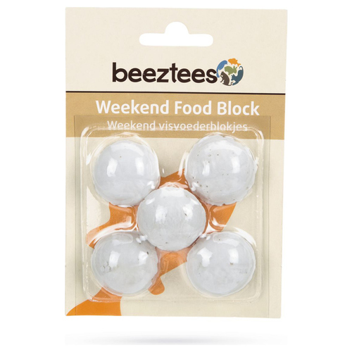 Beeztees Wochenend-Fischfutterblock - 5 x 110 g