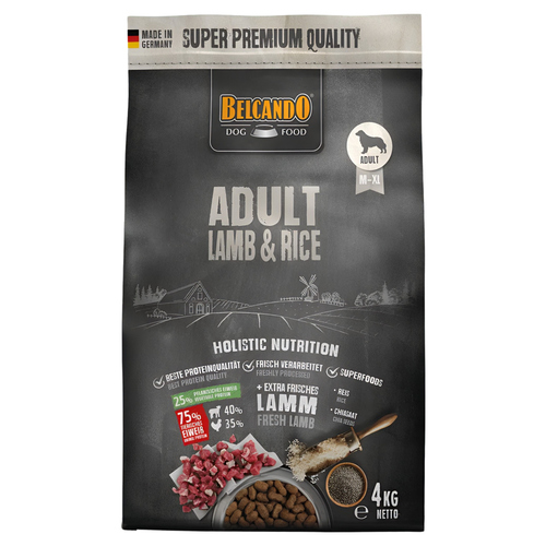 Belcando Adult Lamb & Rice 4 kg
