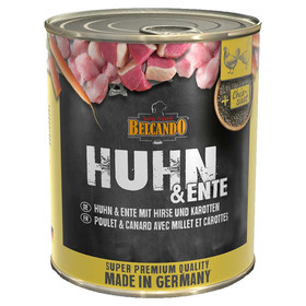 Abbildung Belcando Huhn & Ente mit Hirse und Karotten 800 g