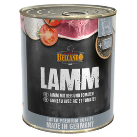 Abbildung Belcando Lamm mit Reis und Tomaten 800 g